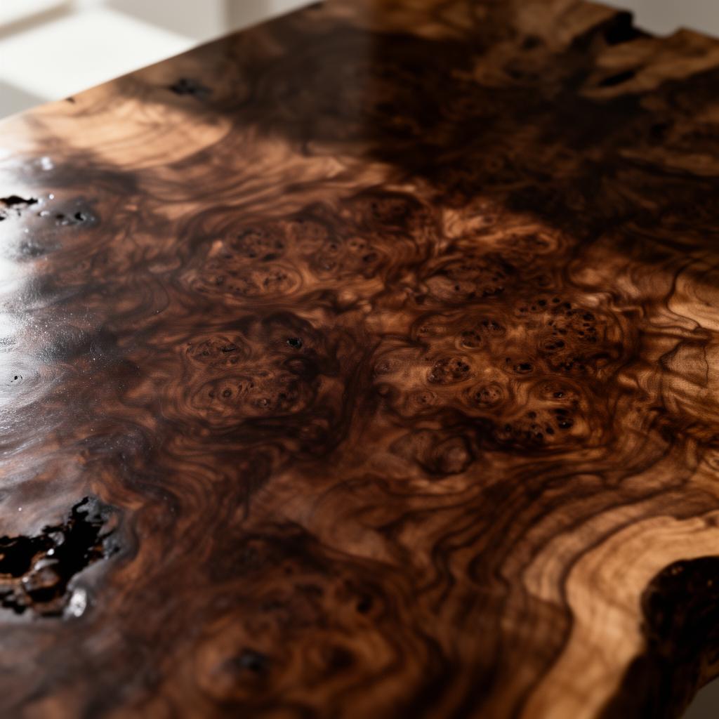 Walnuss­wurzel Maserung